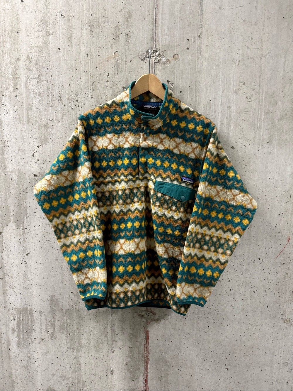Patagonia Synchilla Fleece Cliff Arbor Green